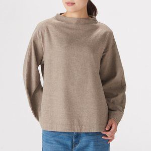 MUJI organic cotton blouse (NWT) size M/L